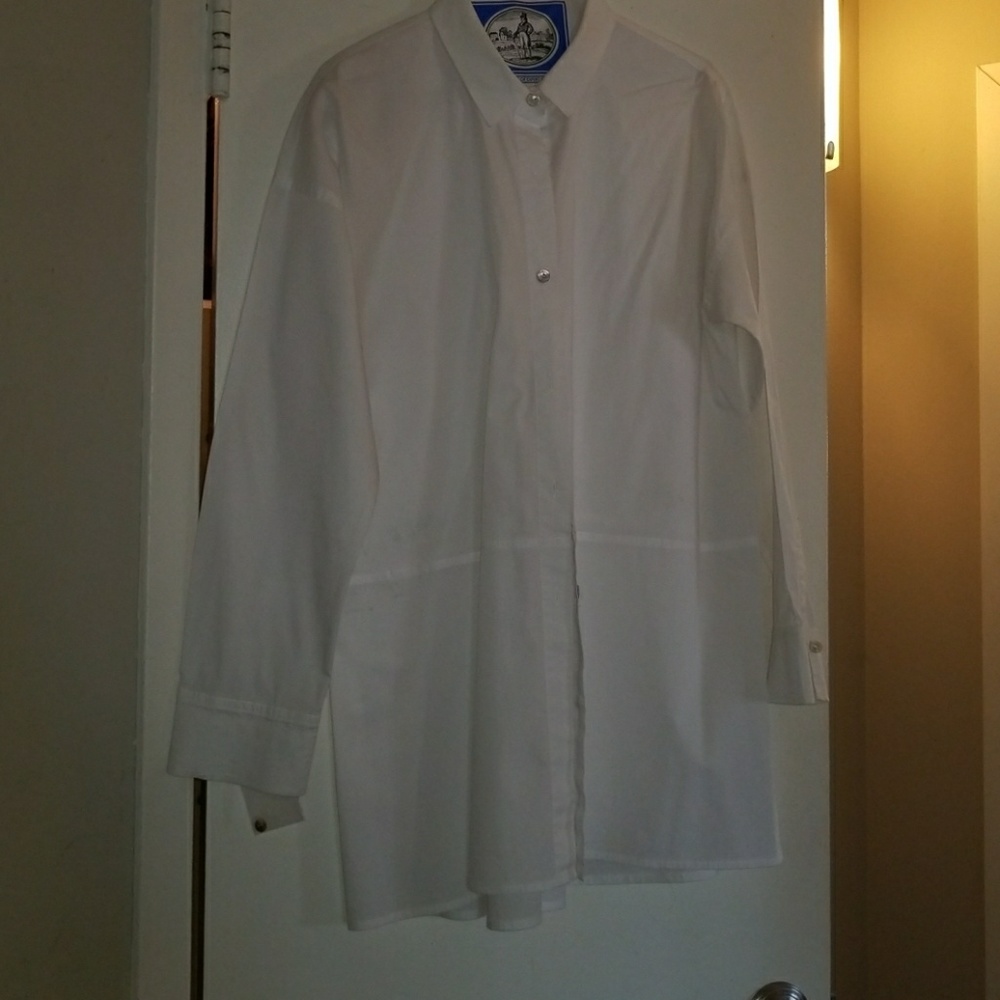 Eileen Fisher A line cotton blouse